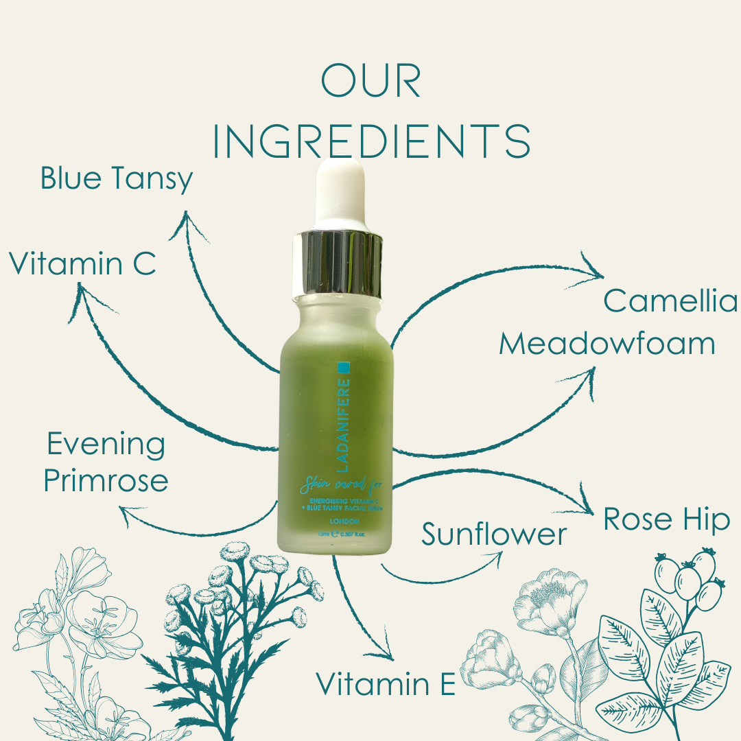 Energising Vitamin C &amp; Blue Tansy Facial Serum